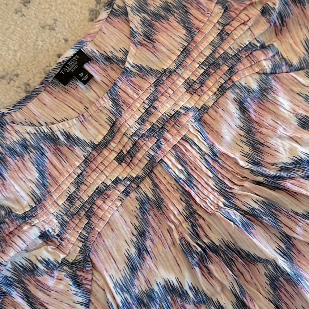 Talbots Multi Color Top - Picture 2 of 4